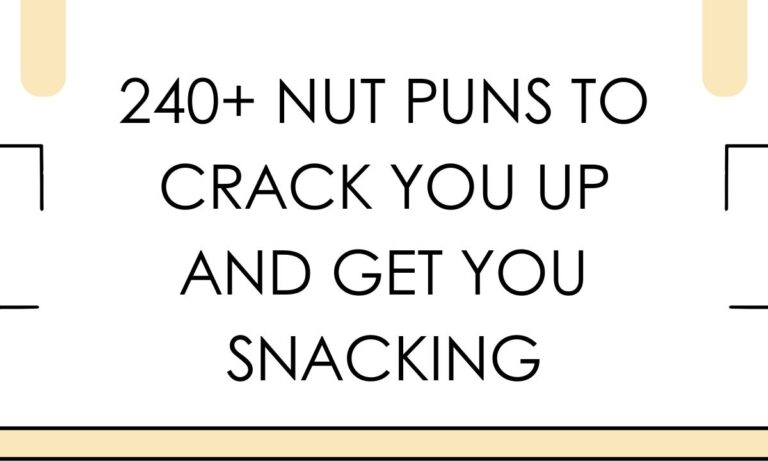 240+ Nut Puns to Crack You Up and Get You Snacking