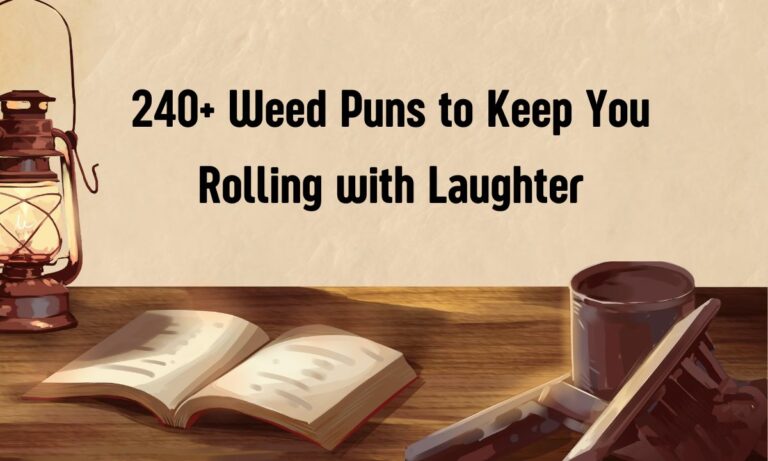 240+ Weed Puns to Keep You Rolling with Laughter